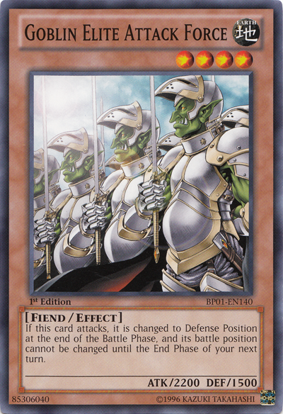 Goblin Elite Attack Force [BP01-EN140] Common Yu-Gi-Oh!