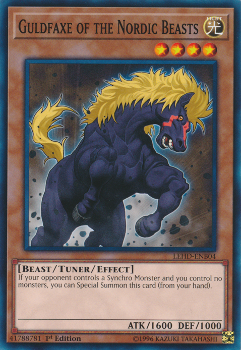 Guldfaxe of the Nordic Beasts [LEHD-ENB04] Common Yu-Gi-Oh!
