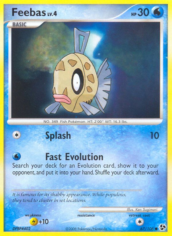 Feebas (67/106) [Diamond & Pearl: Great Encounters] Pokémon