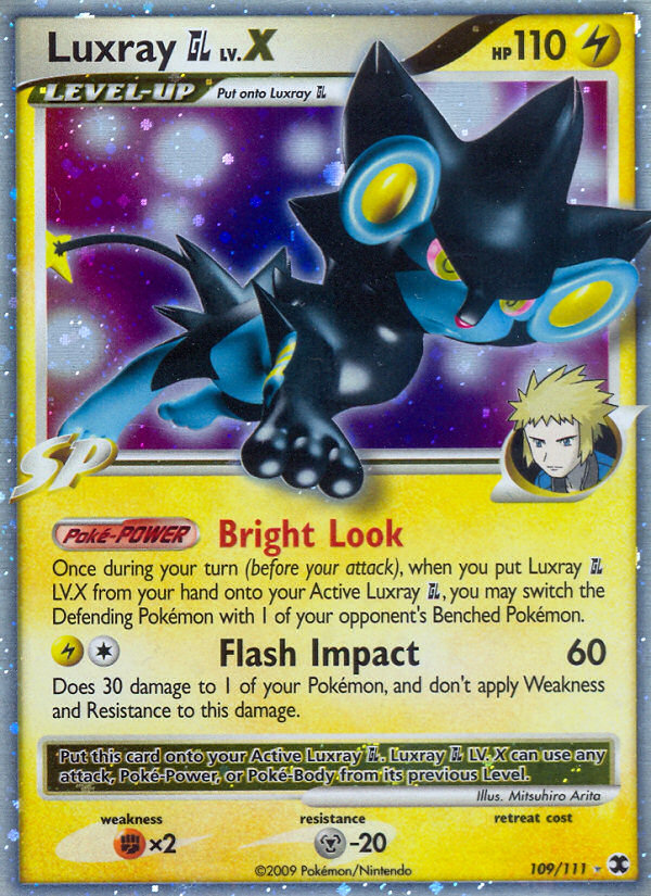 Luxray GL LV.X (109/111) [Platinum: Rising Rivals] Pokémon