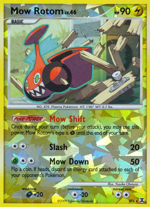 Mow Rotom (RT4) [Platinum: Rising Rivals] Pokémon