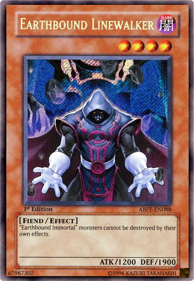 Earthbound Linewalker [ABPF-EN088] Secret Rare Yu-Gi-Oh!
