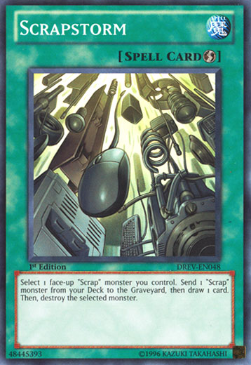 Scrapstorm [DREV-EN048] Super Rare Yu-Gi-Oh!