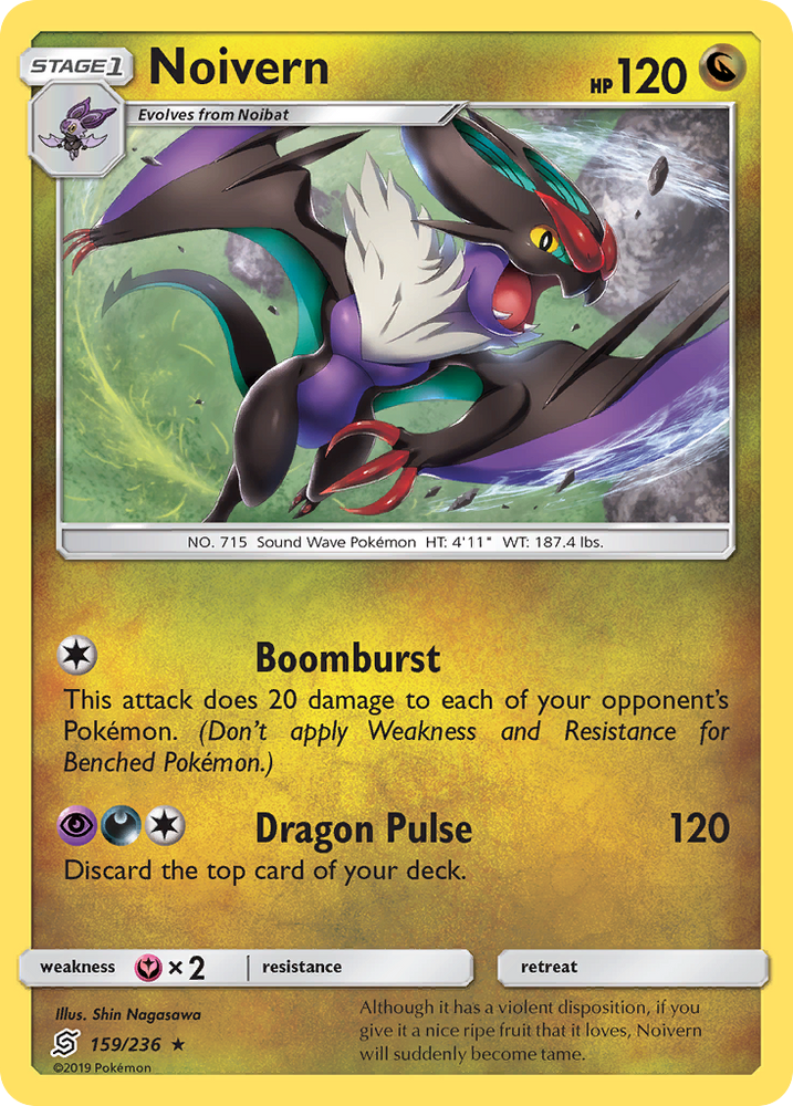 Noivern (159/236) [Sun & Moon: Unified Minds] Pokémon