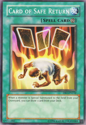 Card of Safe Return [DB1-EN232] Common Yu-Gi-Oh!