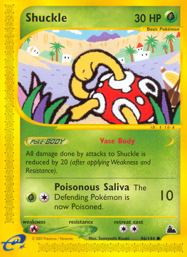 Shuckle (96/144) [Skyridge] Pokémon
