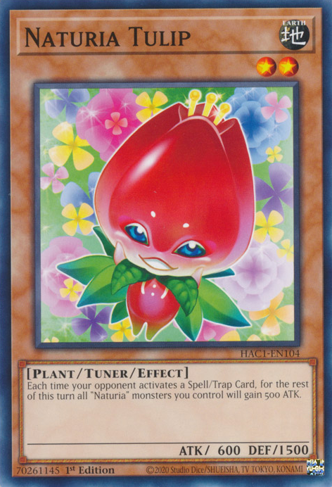 Naturia Tulip [HAC1-EN104] Common Yu-Gi-Oh!