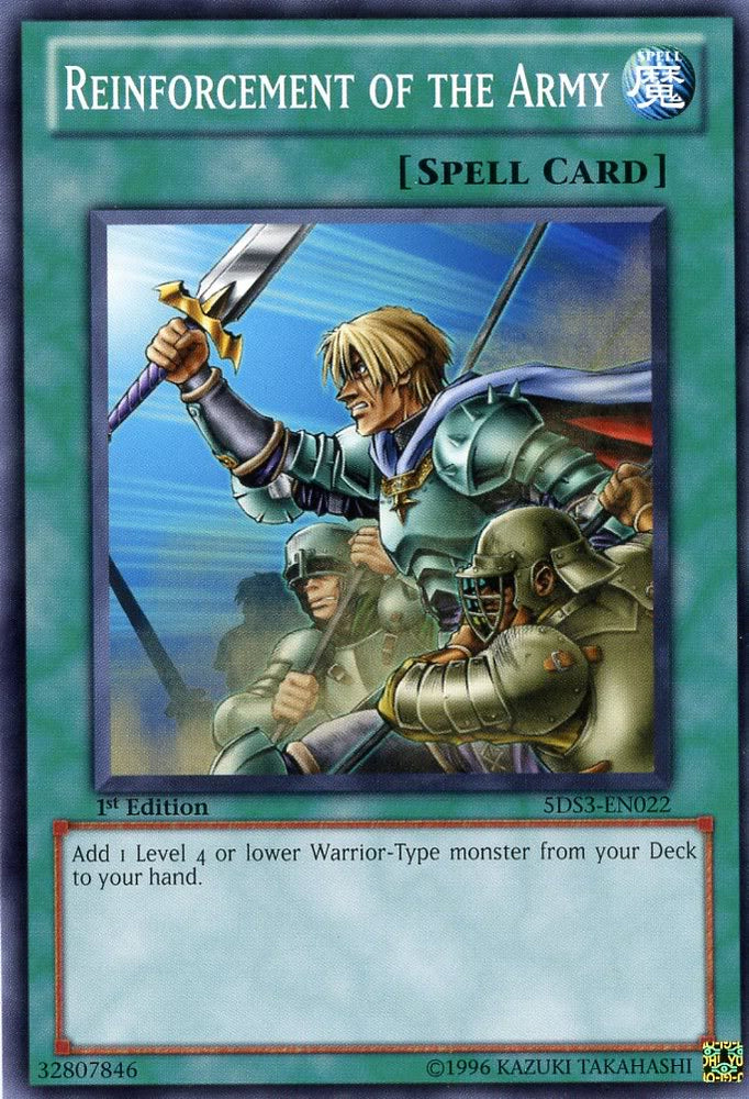Reinforcement of the Army [5DS3-EN022] Common Yu-Gi-Oh!
