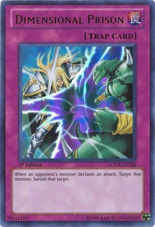 Dimensional Prison [LCGX-EN220] Ultra Rare Yu-Gi-Oh!