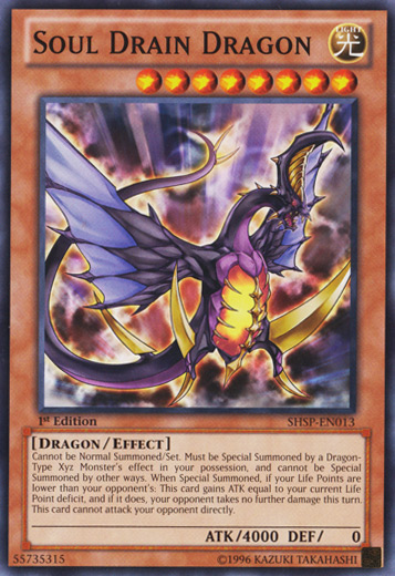 Soul Drain Dragon [SHSP-EN013] Common Yu-Gi-Oh!