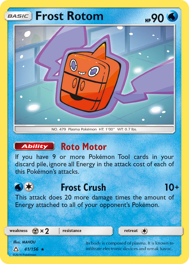 Frost Rotom (41/156) [Sun & Moon: Ultra Prism] Pokémon