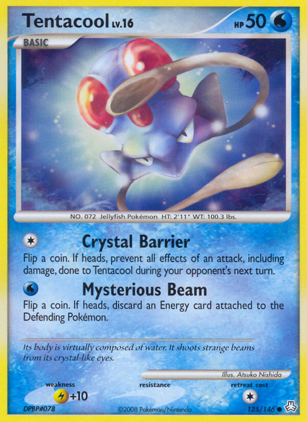 Tentacool (125/146) [Diamond & Pearl: Legends Awakened] Pokémon