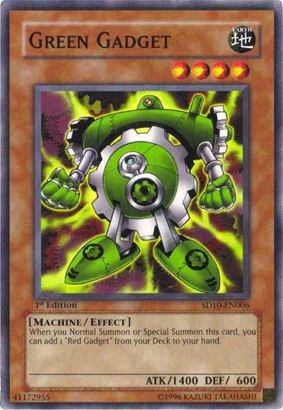 Green Gadget [SD10-EN006] Common Yu-Gi-Oh!
