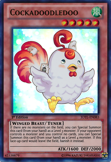 Cockadoodledoo [JOTL-EN083] Ultra Rare Yu-Gi-Oh!