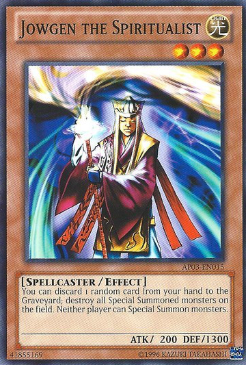 Jowgen the Spiritualist [AP03-EN015] Common Yu-Gi-Oh!