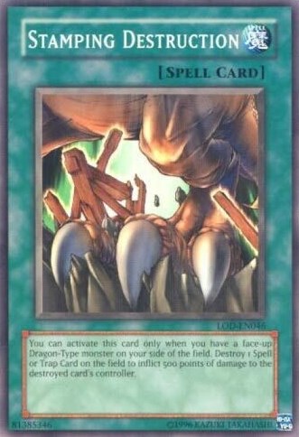 Stamping Destruction [LOD-EN046] Common Yu-Gi-Oh!