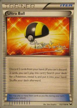 Ultra Ball (102/108) (Anguille Sous Roche - Clement Lamberton) [World Championships 2013] Pokémon