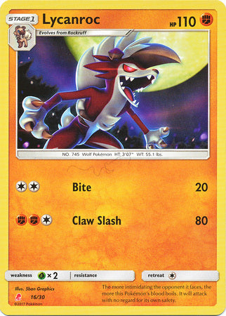 Lycanroc (16/30) [Sun & Moon: Trainer Kit - Lycanroc] Pokémon