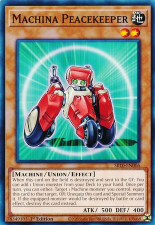 Machina Peacekeeper [SR10-EN006] Common Yu-Gi-Oh!