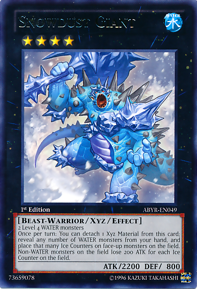 Snowdust Giant [ABYR-EN049] Rare Yu-Gi-Oh!