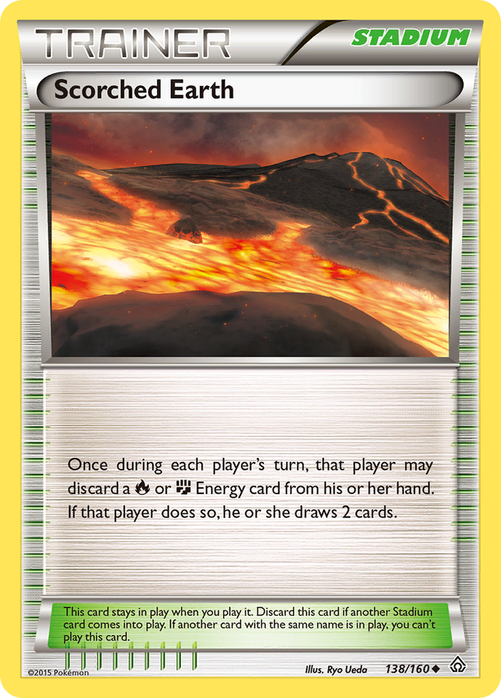 Scorched Earth (138/160) [XY: Primal Clash] Pokémon
