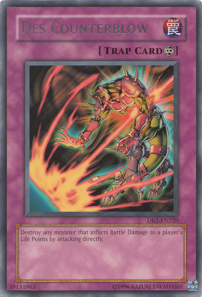 Des Counterblow [DR2-EN220] Rare Yu-Gi-Oh!