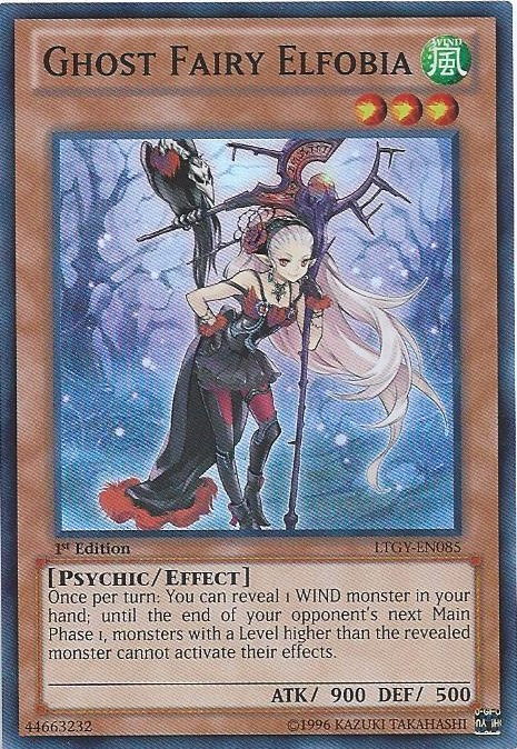 Ghost Fairy Elfobia [LTGY-EN085] Super Rare Yu-Gi-Oh!