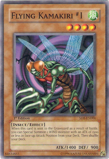 Flying Kamakiri #1 [SD8-EN006] Common Yu-Gi-Oh!