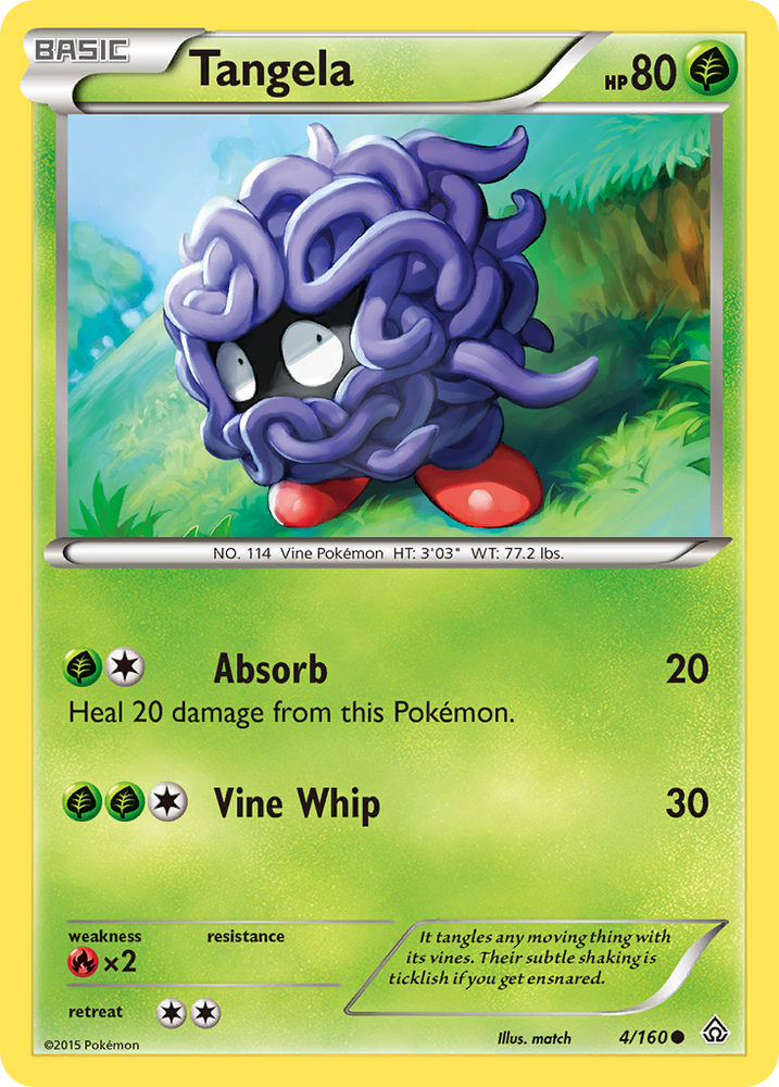 Tangela (4/160) [XY: Primal Clash] Pokémon