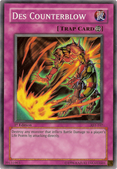 Des Counterblow [AST-107] Super Rare Yu-Gi-Oh!