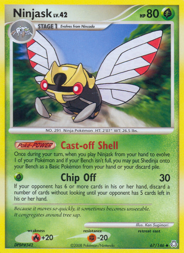 Ninjask (67/146) [Diamond & Pearl: Legends Awakened] Pokémon