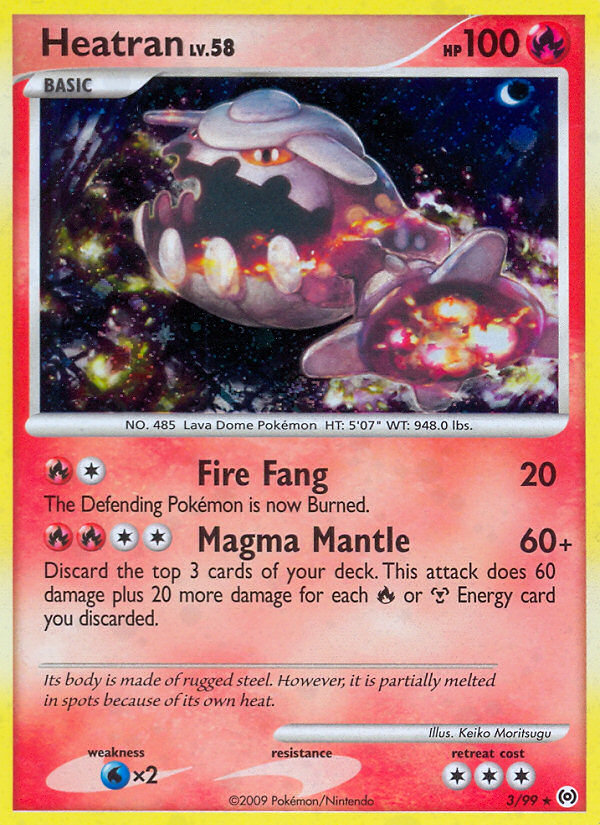 Heatran (3/99) [Platinum: Arceus] Pokémon