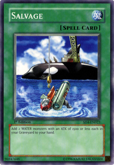 Salvage [SD4-EN023] Common Yu-Gi-Oh!