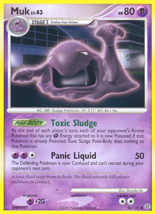 Muk (56/132) [Diamond & Pearl: Secret Wonders] Pokémon