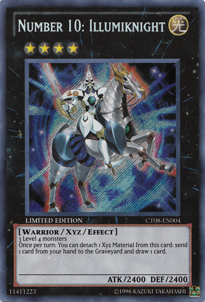 Number 10: Illumiknight [CT08-EN004] Secret Rare Yu-Gi-Oh!