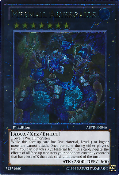Mermail Abyssgaios (UTR) [ABYR-EN046] Ultimate Rare Yu-Gi-Oh!