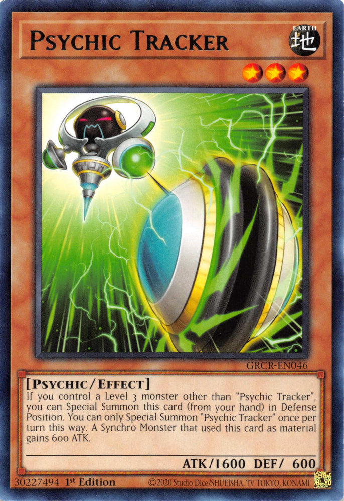 Psychic Tracker [GRCR-EN046] Rare Yu-Gi-Oh!