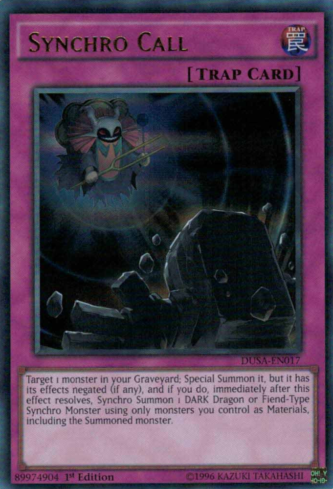 Synchro Call [DUSA-EN017] Ultra Rare Yu-Gi-Oh!