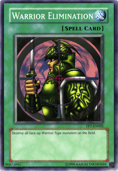 Warrior Elimination [TP7-EN002] Super Rare Yu-Gi-Oh!