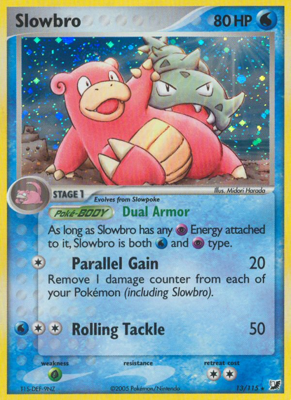 Slowbro (13/115) [EX: Unseen Forces] Pokémon