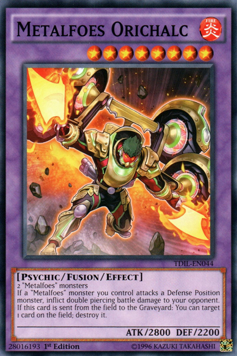 Metalfoes Orichalc [TDIL-EN044] Common Yu-Gi-Oh!