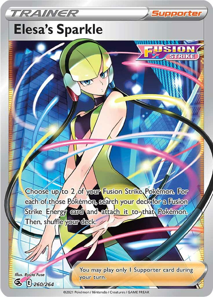 Elesa's Sparkle (260/264) [Sword & Shield: Fusion Strike] Pokémon