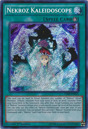 Nekroz Kaleidoscope [THSF-EN021] Secret Rare Yu-Gi-Oh!