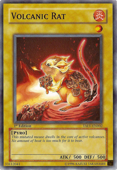 Volcanic Rat [TAEV-EN002] Common Yu-Gi-Oh!