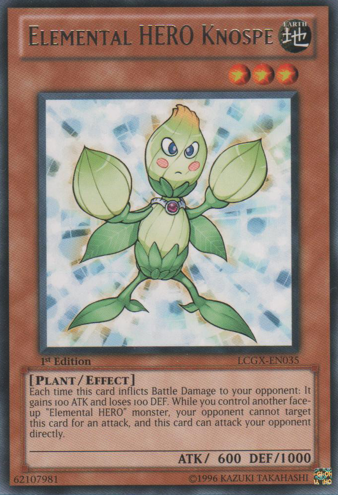 Elemental HERO Knospe [LCGX-EN035] Rare Yu-Gi-Oh!
