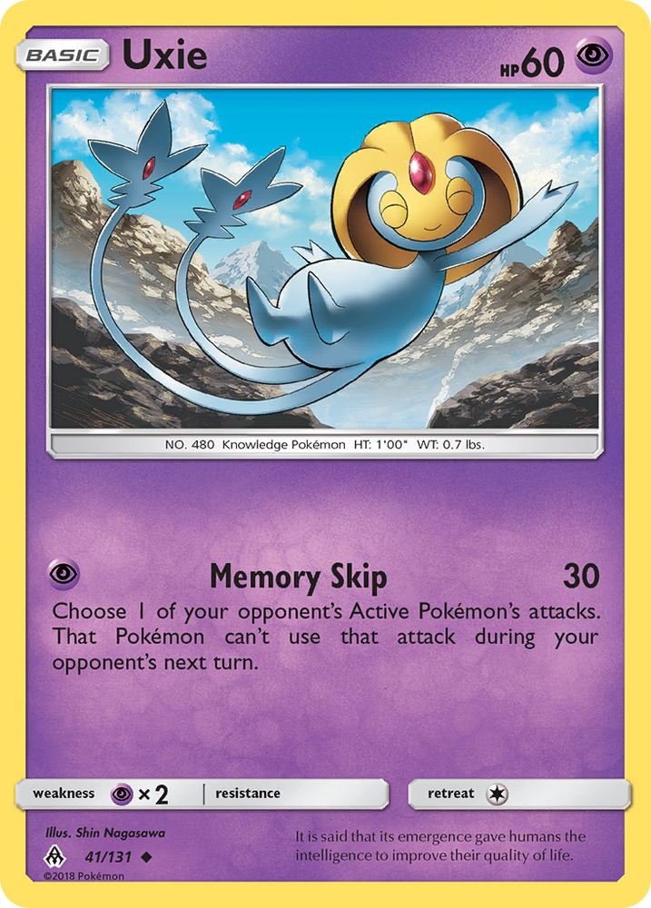 Uxie (41/131) [Sun & Moon: Forbidden Light] Pokémon