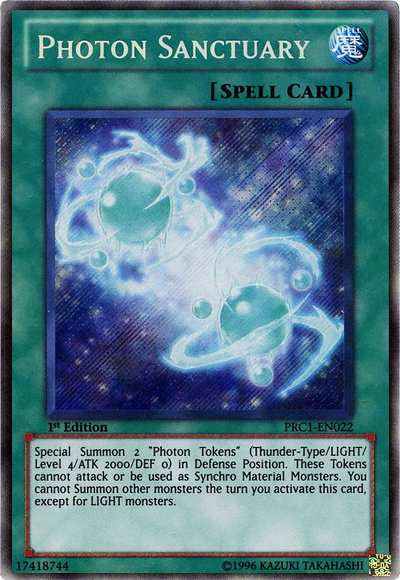 Photon Sanctuary [PRC1-EN022] Secret Rare Yu-Gi-Oh!