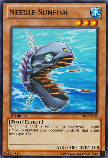Needle Sunfish [BP02-EN101] Mosaic Rare Yu-Gi-Oh!