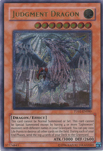 Judgment Dragon [TU01-EN000] Ultimate Rare Yu-Gi-Oh!