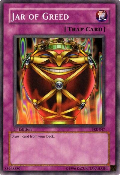 Jar of Greed [SKE-047] Common Yu-Gi-Oh!